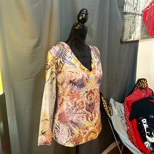 One World V-Neck Hooded Sweatshirt